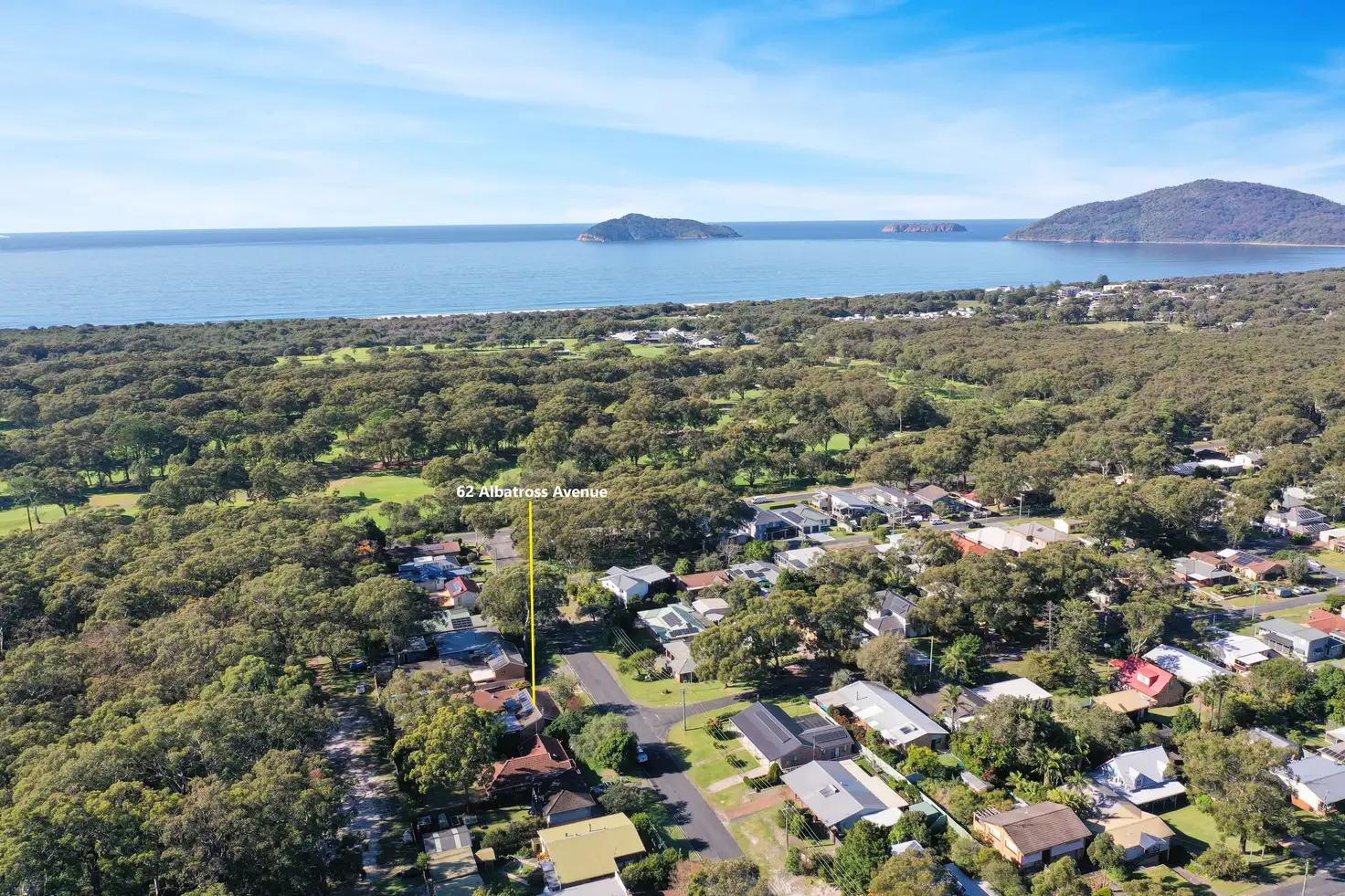 Main view of Homely house listing, 62 Albatross Avenue, Hawks Nest NSW 2324