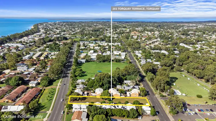 Third view of Homely land listing, 203 Torquay Terrace, Torquay QLD 4655