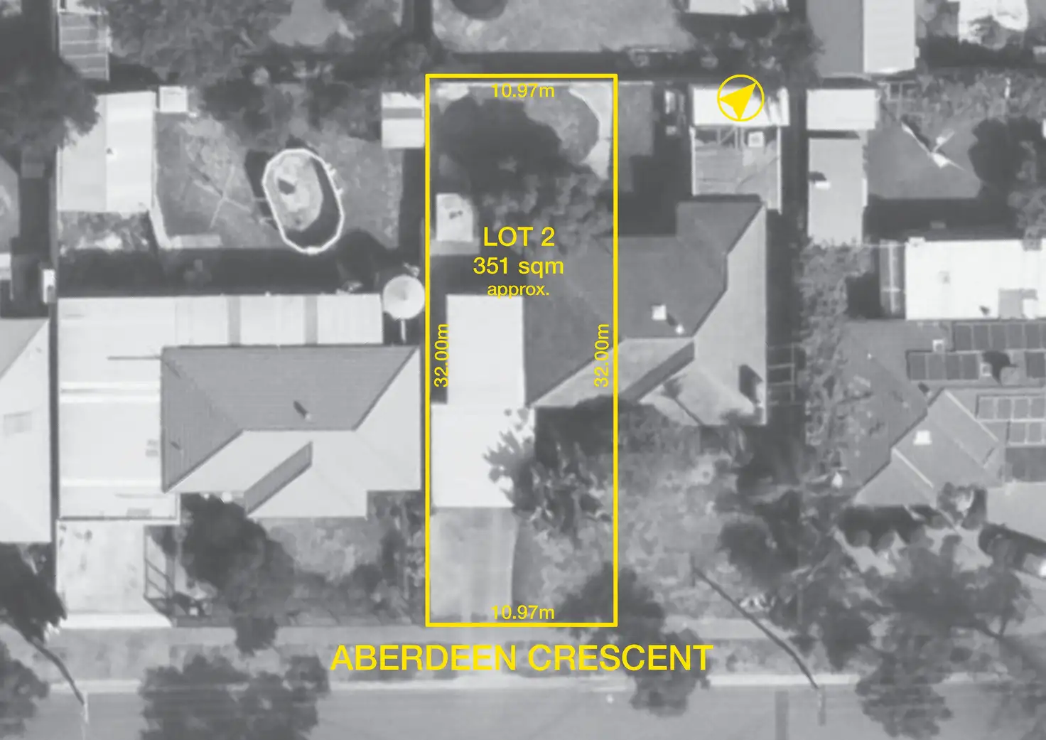 Main view of Homely land listing, LOT 2, 27 Aberdeen Crescent, Brahma Lodge SA 5109