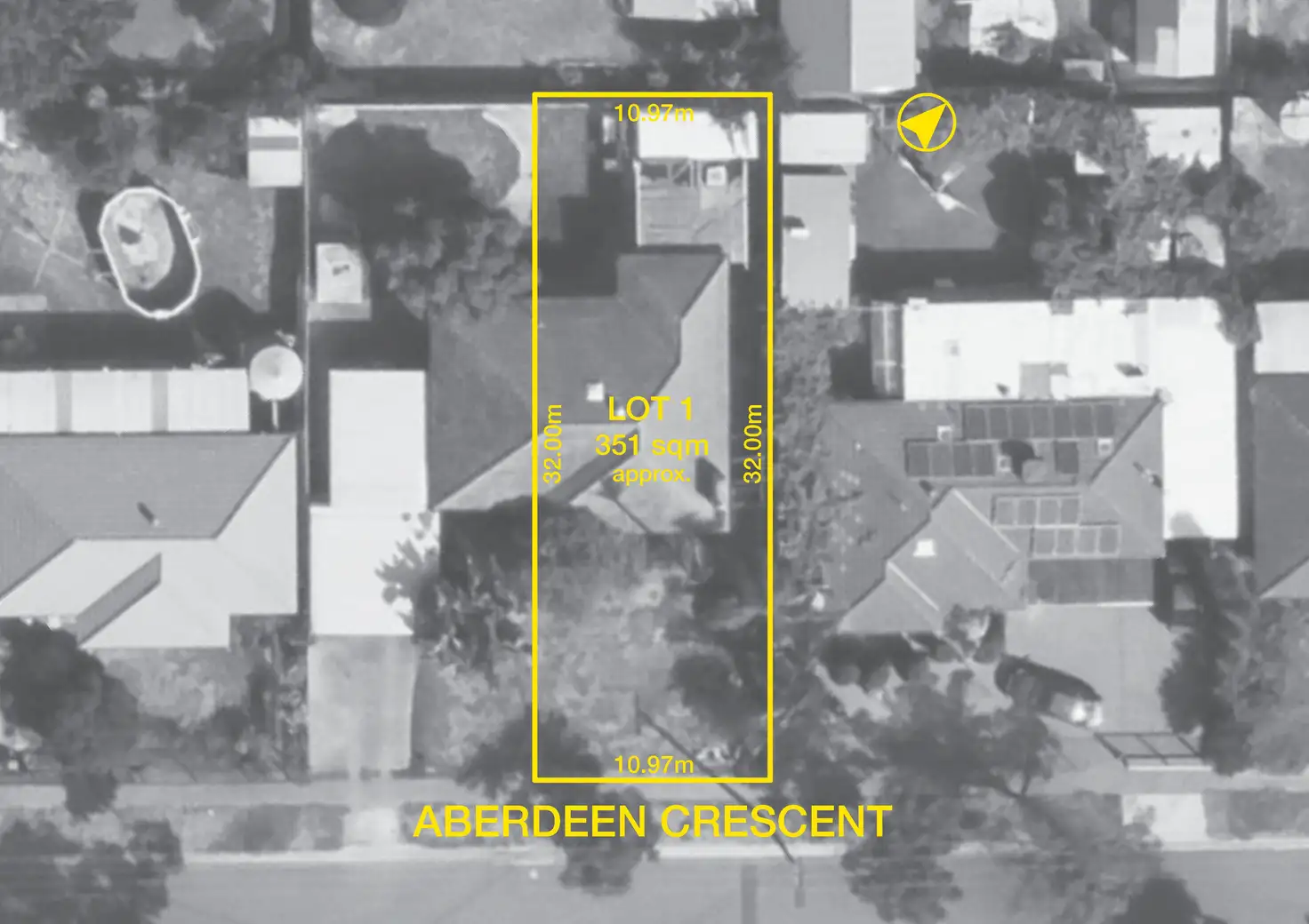 Main view of Homely land listing, LOT 1, 27 Aberdeen Crescent, Brahma Lodge SA 5109