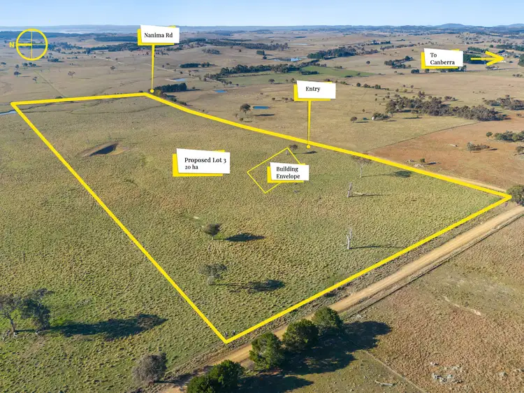 Main view of Homely land listing, LOT 3, 1087 Nanima Road, Springrange NSW 2618