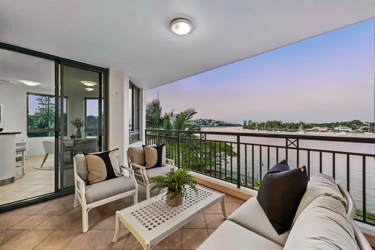 Second view of Homely apartment listing, 403/57B Newstead Terrace, Newstead QLD 4006