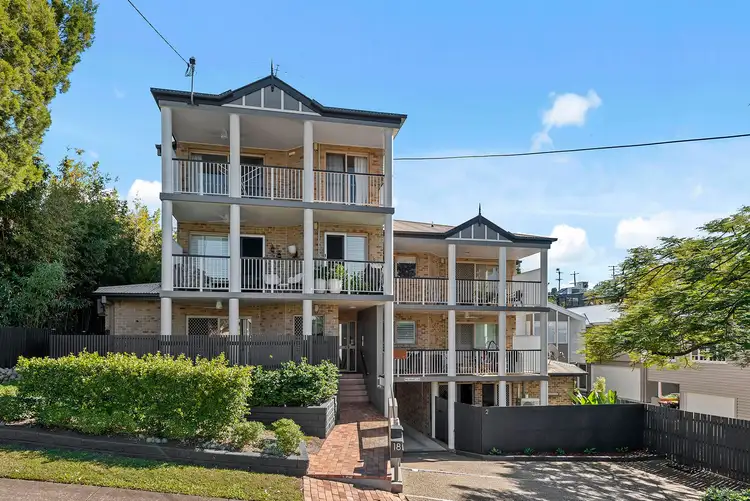 Main view of Homely apartment listing, 2/18 Bass Street, Paddington QLD 4064
