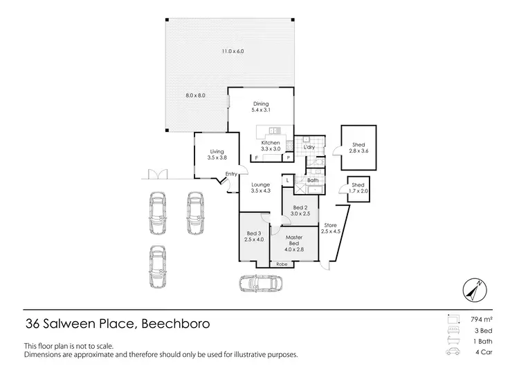 Third view of Homely house listing, 36 Salween Place, Beechboro WA 6063