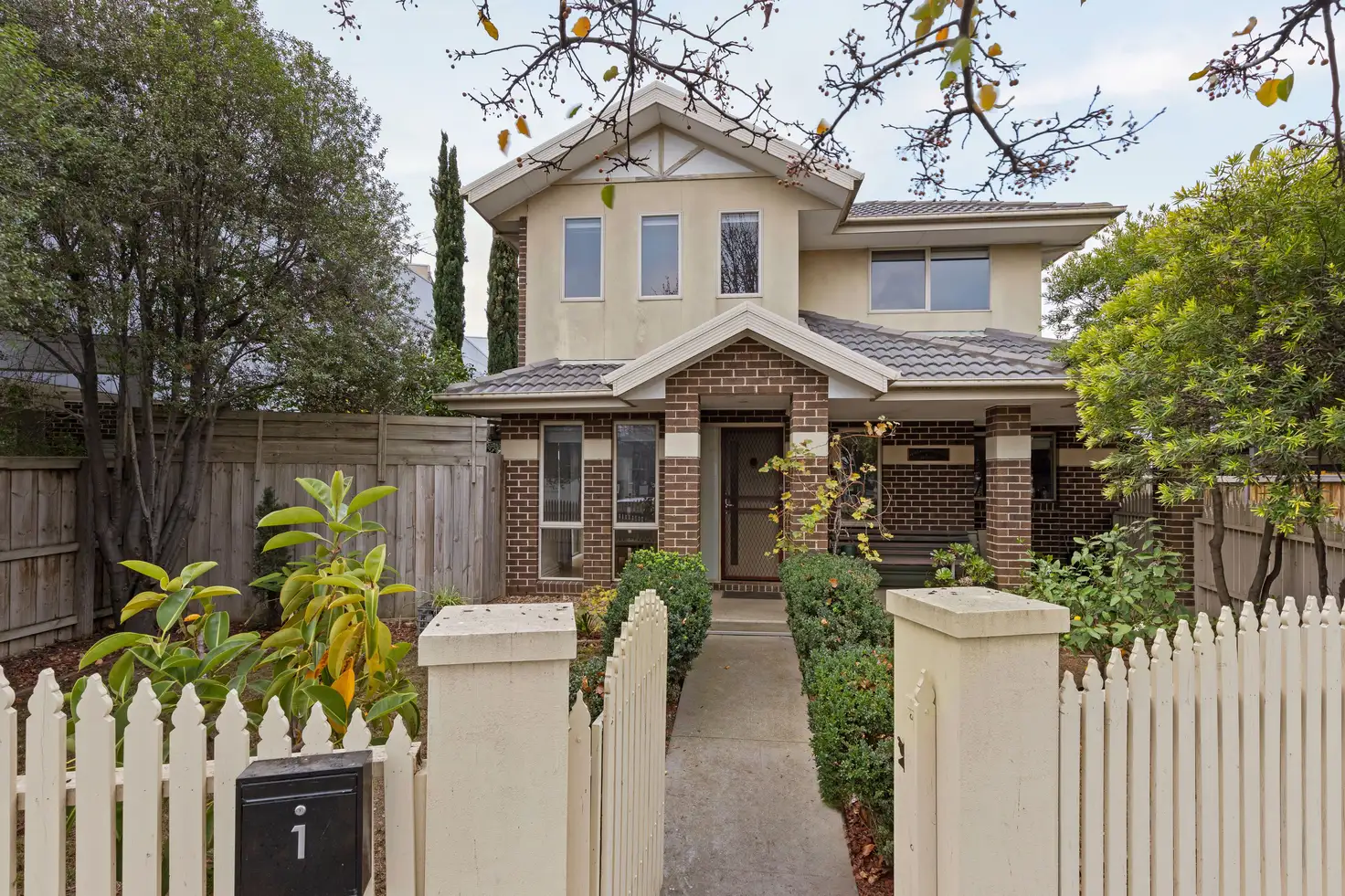 Main view of Homely townhouse listing, 1/22 Cypress Avenue, Brooklyn VIC 3012