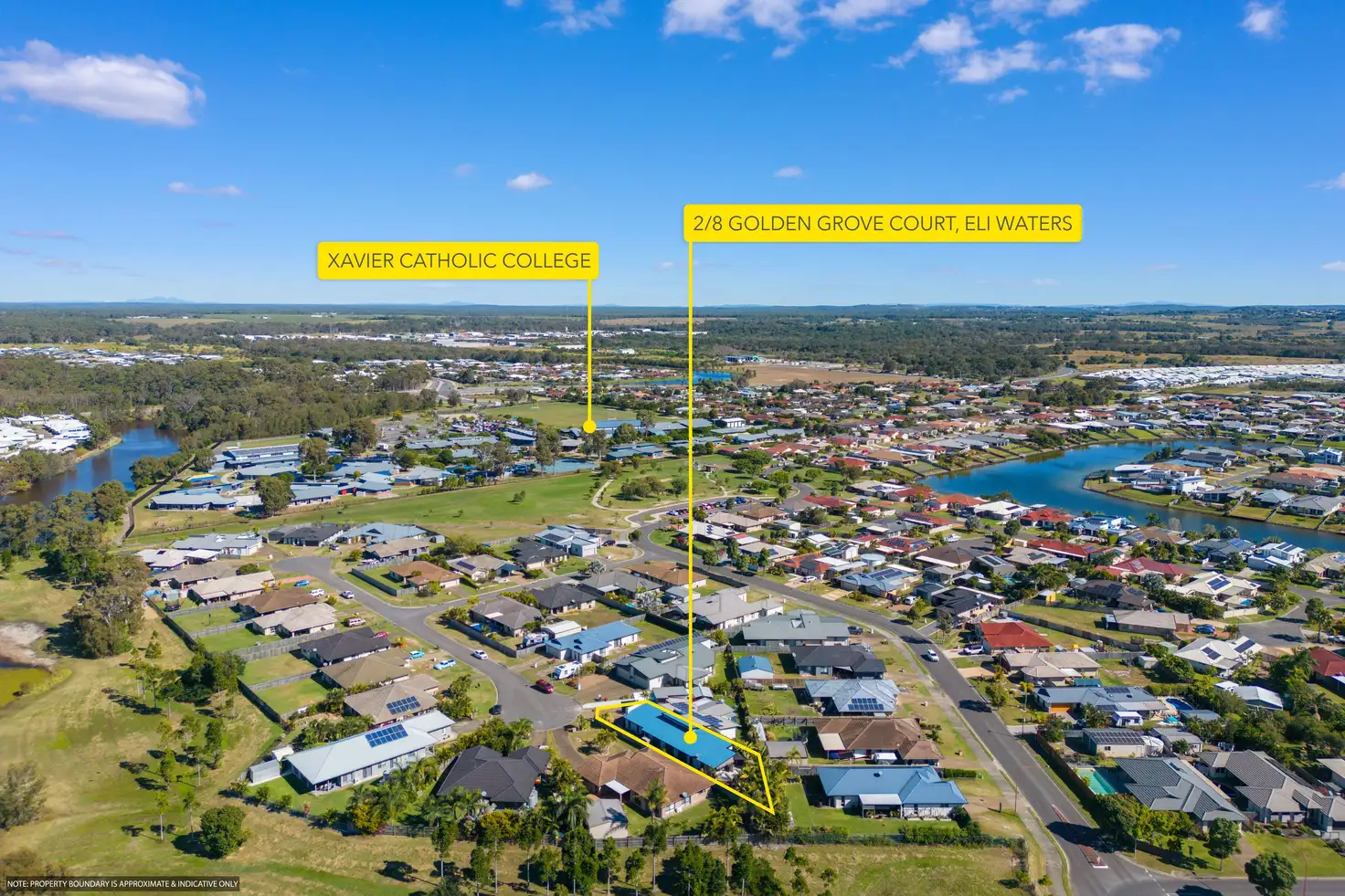 Main view of Homely unit listing, 2/8 Golden Grove Court, Eli Waters QLD 4655