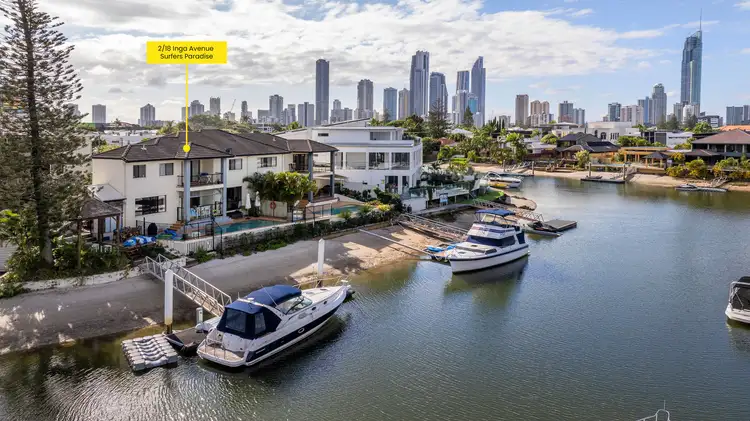 Second view of Homely semi-detached listing, 2/18 Inga Avenue, Surfers Paradise QLD 4217