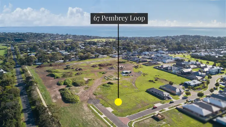 Main view of Homely land listing, 67 Pembrey Loop, Cowes VIC 3922
