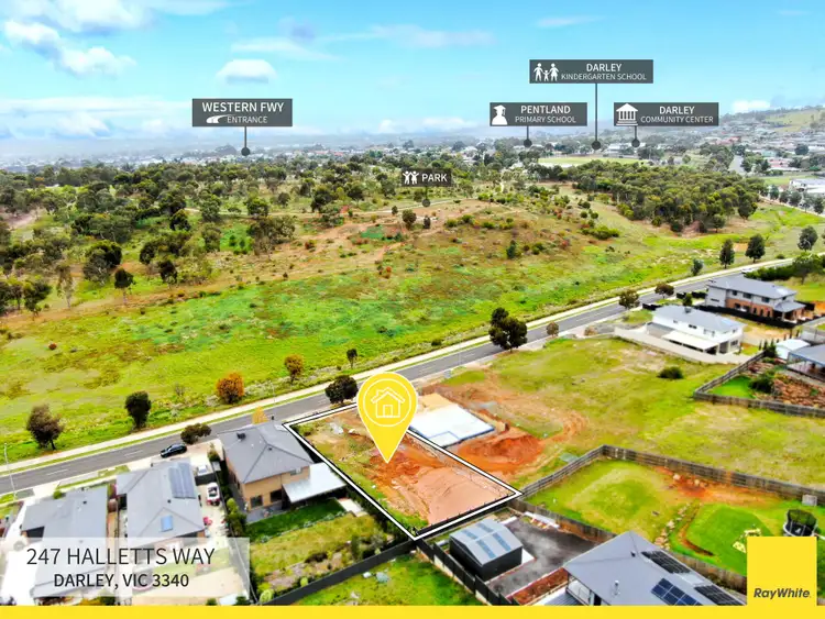 Second view of Homely land listing, 247 Halletts Way, Darley VIC 3340