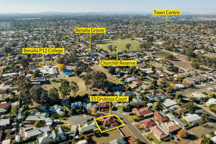 Second view of Homely house listing, 15 Grubissa Court, Benalla VIC 3672
