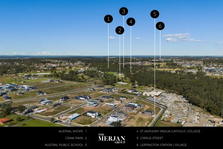Fifth view of Homely land listing, 17 & 25 Cirrus Drive, Austral NSW 2179