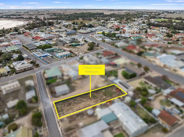 Third view of Homely land listing, 3 Edwin Street, Yorketown SA 5576