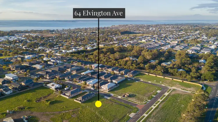 Second view of Homely land listing, 64 Elvington Avenue, Cowes VIC 3922