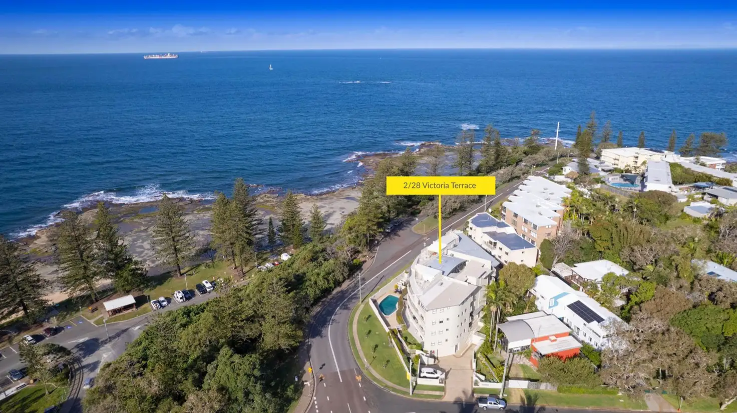 Main view of Homely unit listing, Unit  2/28 Victoria Terrace, Kings Beach QLD 4551