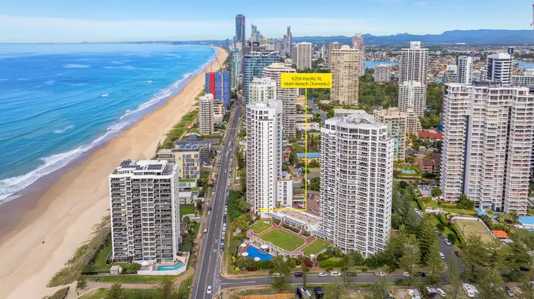 Main view of Homely apartment listing, 6/59 Pacific Street, Main Beach QLD 4217