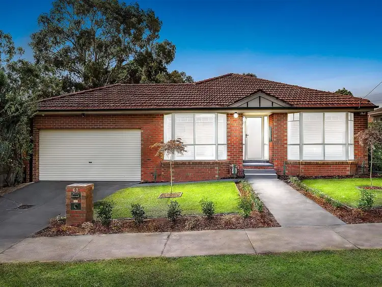 Main view of Homely unit listing, 1/63 Larch Crescent, Mount Waverley VIC 3149