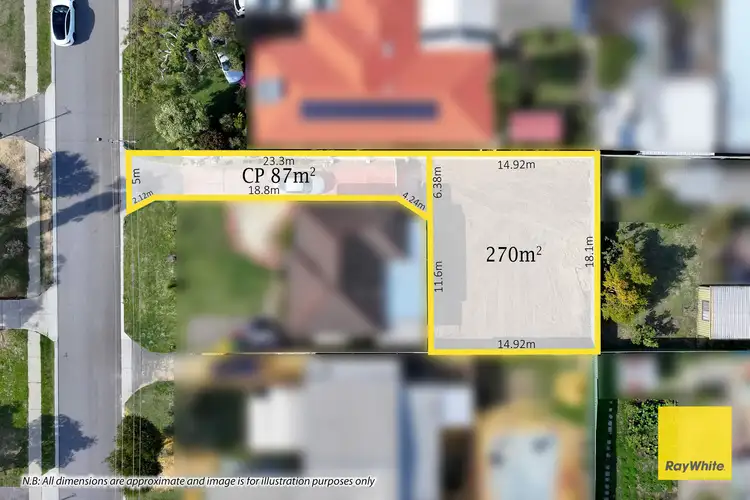 Main view of Homely land listing, 34A Burnham Way, Girrawheen WA 6064