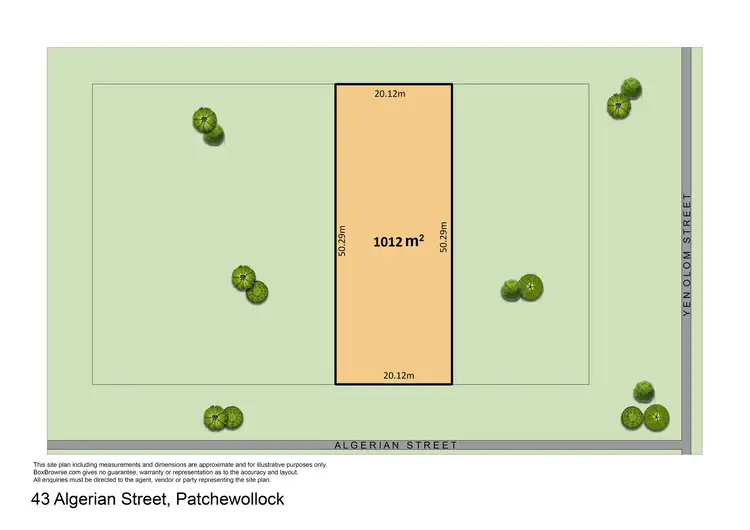 Main view of Homely land listing, 43 Algerian Street, Patchewollock VIC 3491