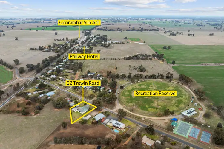Second view of Homely house listing, 22 Trewin Road, Goorambat VIC 3725
