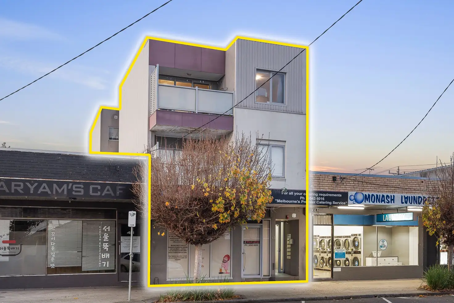 Main view of Homely unit listing, 1/43 Morton Street, Clayton VIC 3168