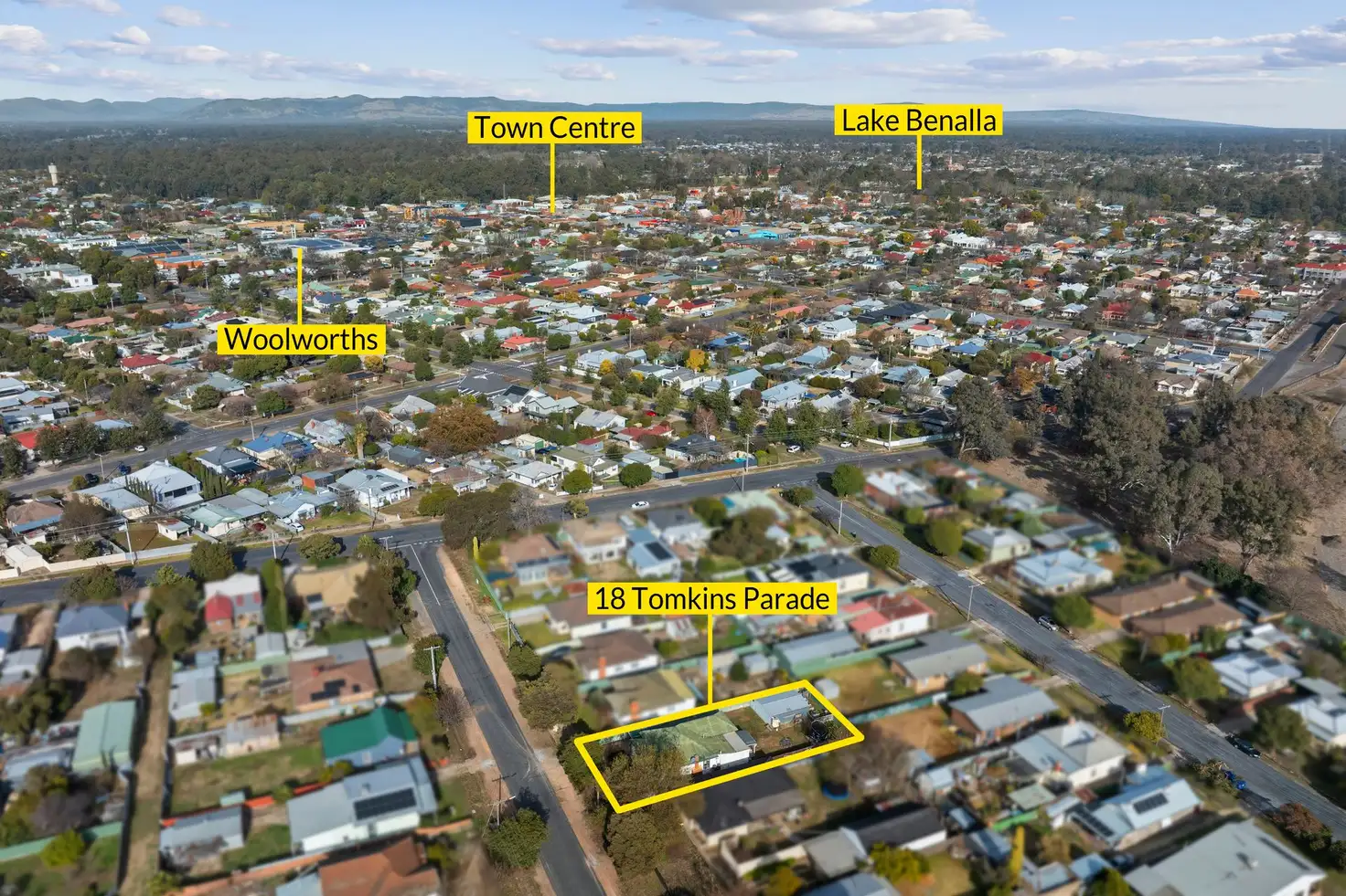 Main view of Homely house listing, 18 Tomkins Parade, Benalla VIC 3672