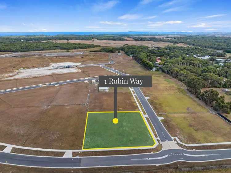 Main view of Homely land listing, 1 Robin Way, Wonthaggi VIC 3995