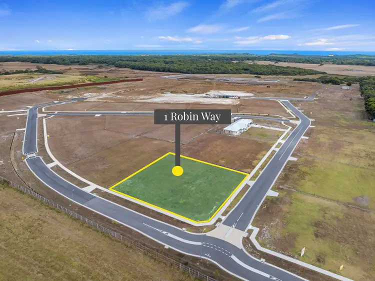 Second view of Homely land listing, 1 Robin Way, Wonthaggi VIC 3995