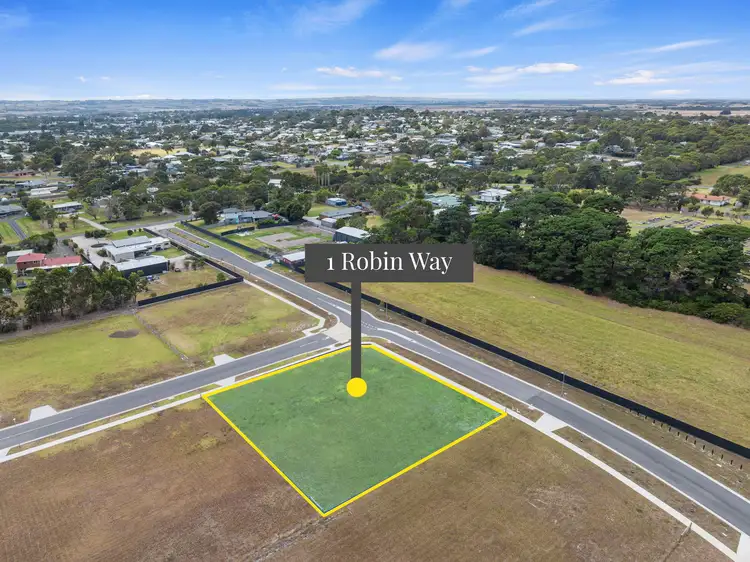 Third view of Homely land listing, 1 Robin Way, Wonthaggi VIC 3995