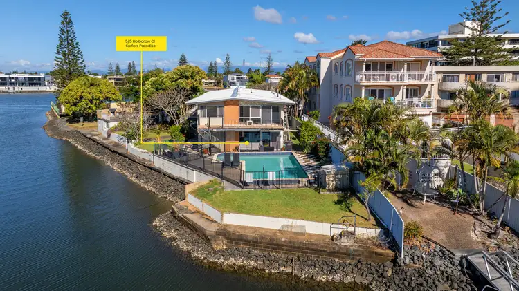 Main view of Homely apartment listing, 5/5 Holborow Close, Surfers Paradise QLD 4217