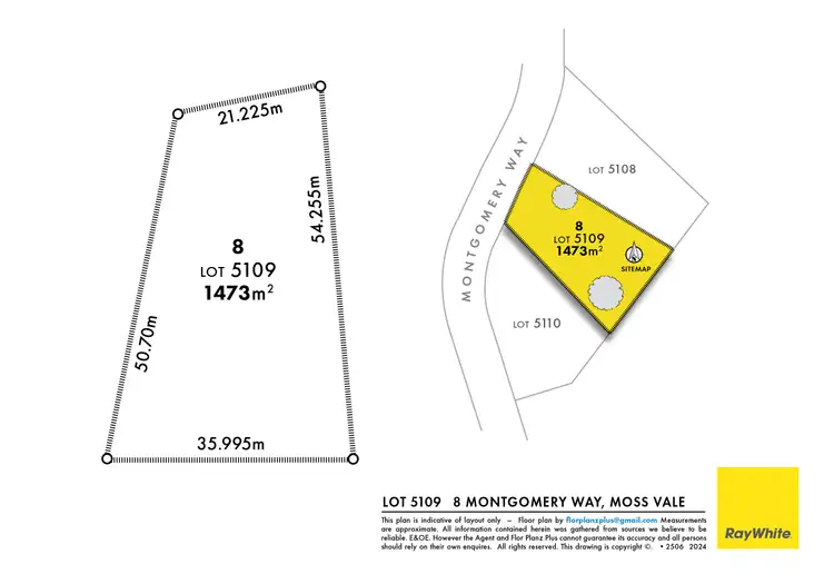 Fourth view of Homely land listing, LOT 5109, 8 Montgomery Way, Moss Vale NSW 2577