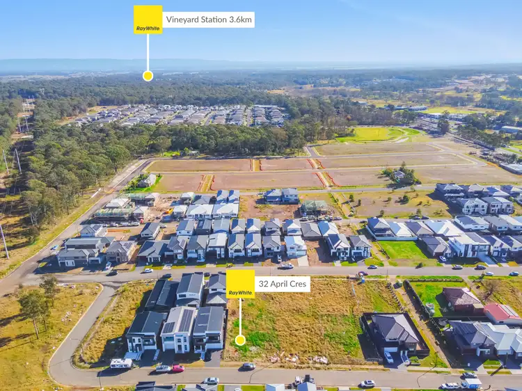 Third view of Homely land listing, 32 April Crescent, Grantham Farm, Riverstone NSW 2765