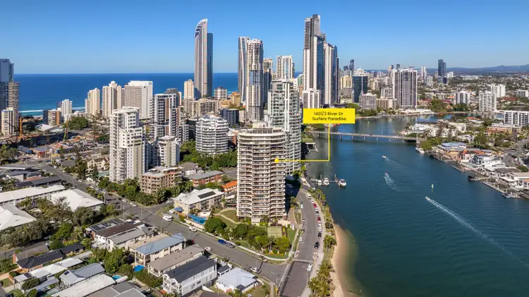 Third view of Homely apartment listing, 1401/3 River Drive, Surfers Paradise QLD 4217