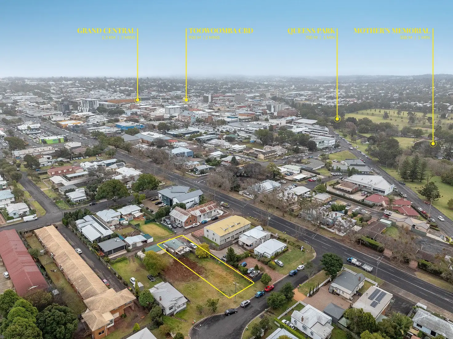 Main view of Homely land listing, 1 Victor Street, East Toowoomba QLD 4350