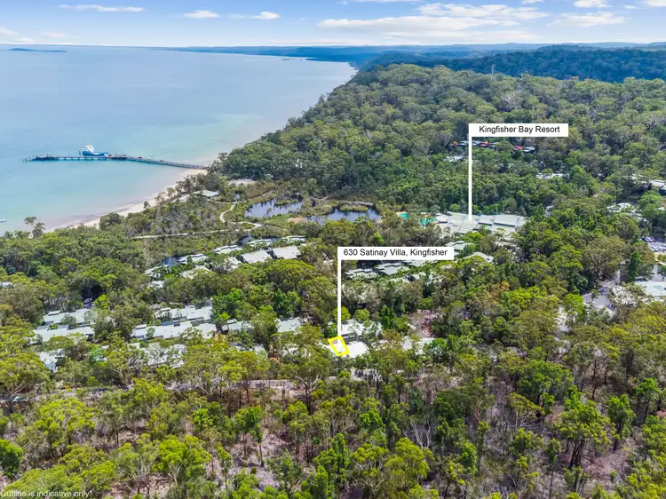 630 Satinay Villa, Kingfisher Bay Village, Fraser Island QLD 4581