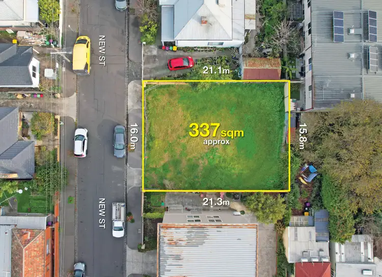 Third view of Homely land listing, 7A-7B New Street, Brunswick VIC 3056
