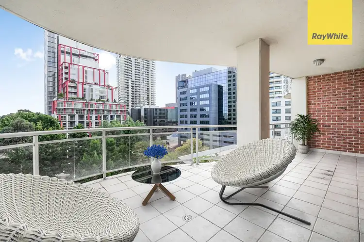 Main view of Homely apartment listing, 701/33-35 Cowper Street, Parramatta NSW 2150