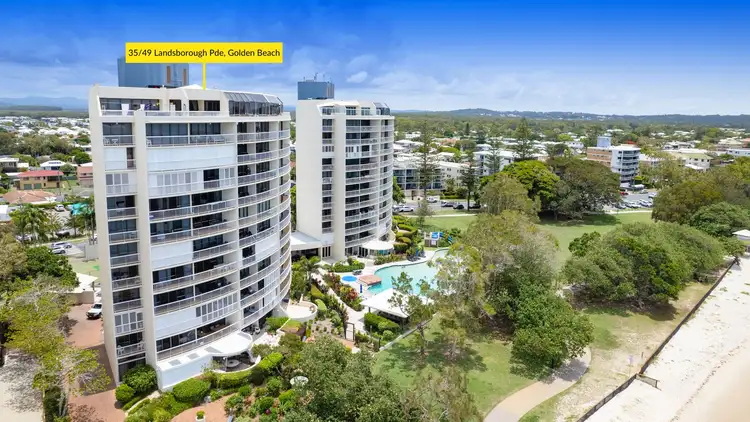 Second view of Homely unit listing, Unit 35/49 Landsborough Parade, Golden Beach QLD 4551