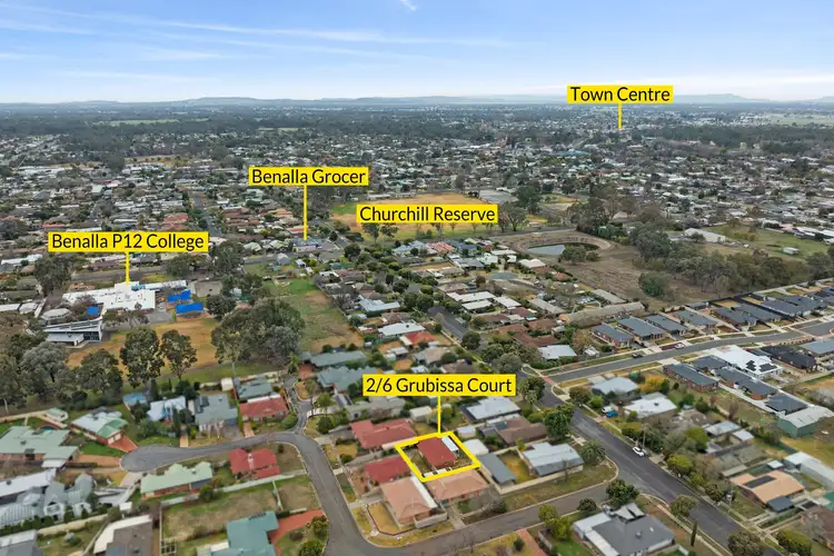 Second view of Homely house listing, 2/6 Grubissa Court, Benalla VIC 3672