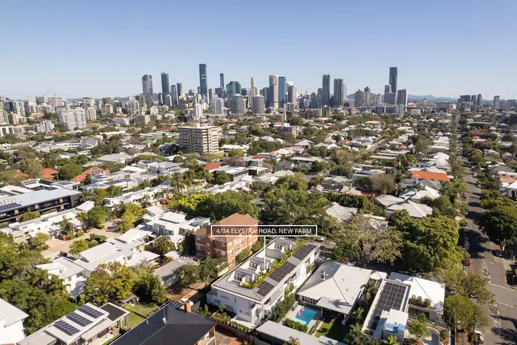 Second view of Homely townhouse listing, 4/34 Elystan Road, New Farm QLD 4005