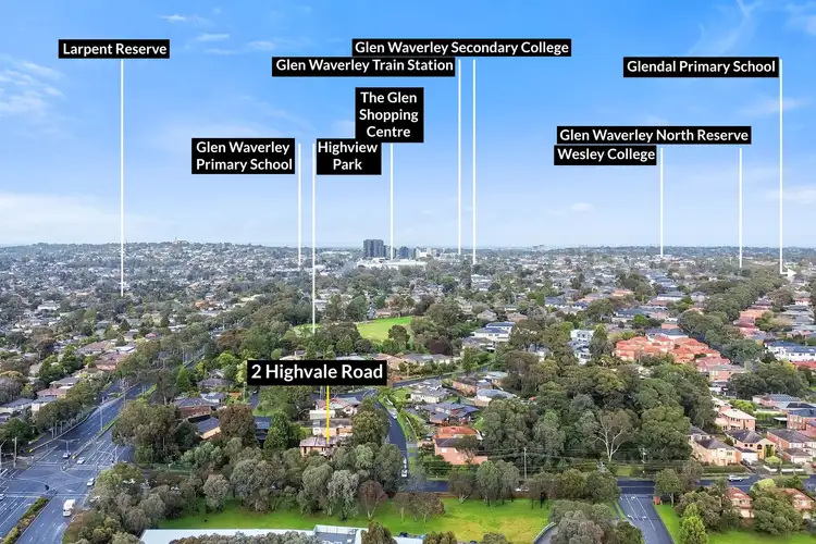 Second view of Homely land listing, 2 Highvale Road, Glen Waverley VIC 3150