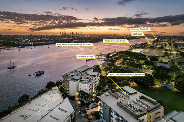 Second view of Homely unit listing, 2307/118 Parkside Circuit, Hamilton QLD 4007