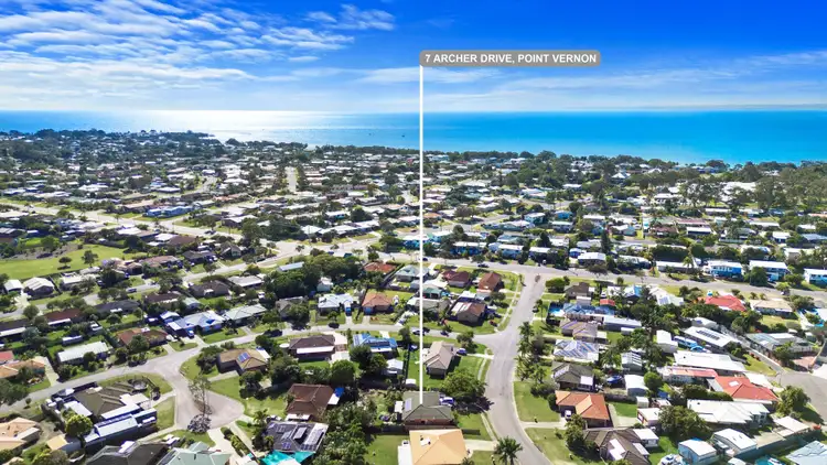 Second view of Homely house listing, 7 Archer Drive, Point Vernon QLD 4655