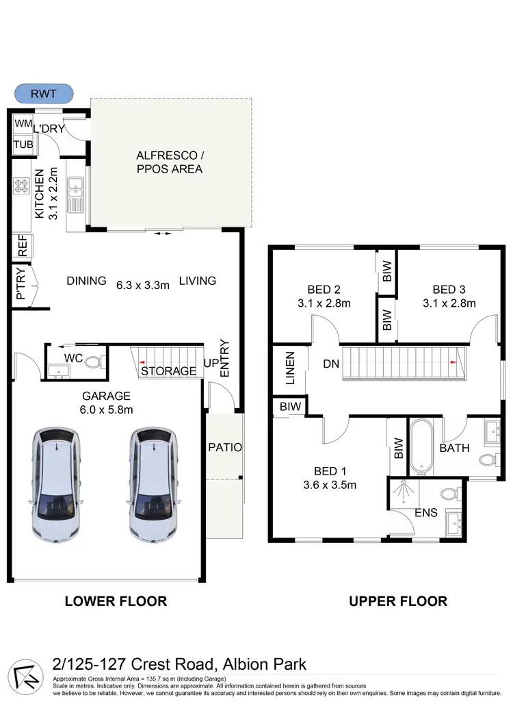 Third view of Homely semi-detached listing, 2/125 Crest Road, Albion Park NSW 2527