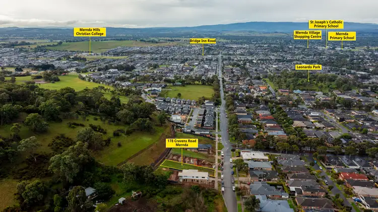 Third view of Homely land listing, 178 Cravens Road, Mernda VIC 3754