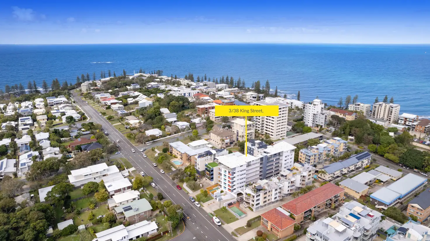Main view of Homely unit listing, Unit 3/38 King Street, Kings Beach QLD 4551