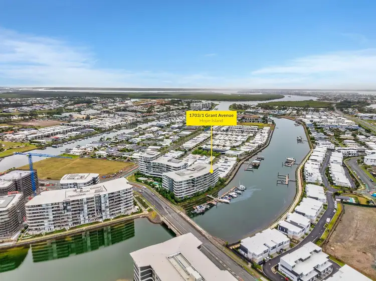 Third view of Homely apartment listing, 1703/1 Grant Avenue, Hope Island QLD 4212