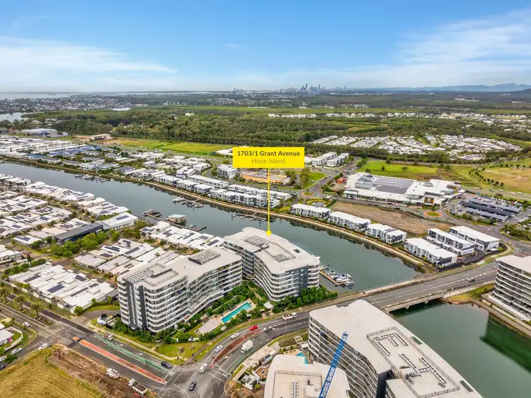 Sixth view of Homely apartment listing, 1703/1 Grant Avenue, Hope Island QLD 4212