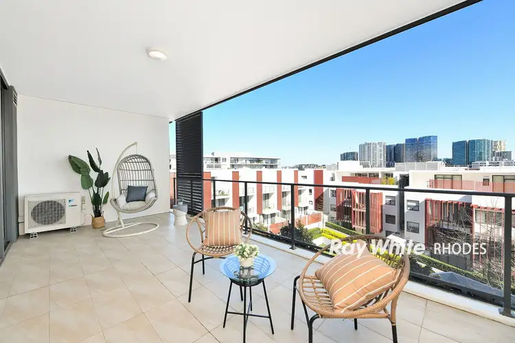 Main view of Homely apartment listing, 606/42 Shoreline Drive, Rhodes NSW 2138