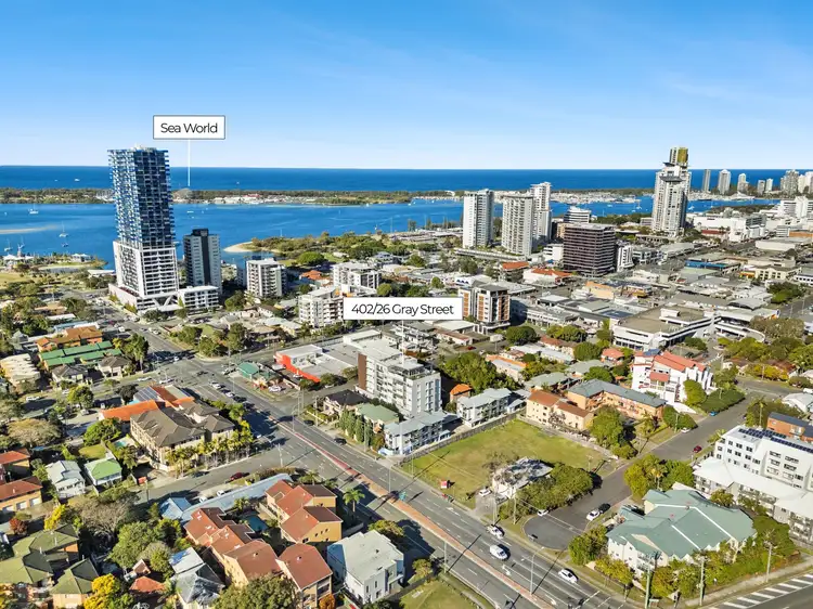 Main view of Homely apartment listing, 402/26 Gray Street, Southport QLD 4215