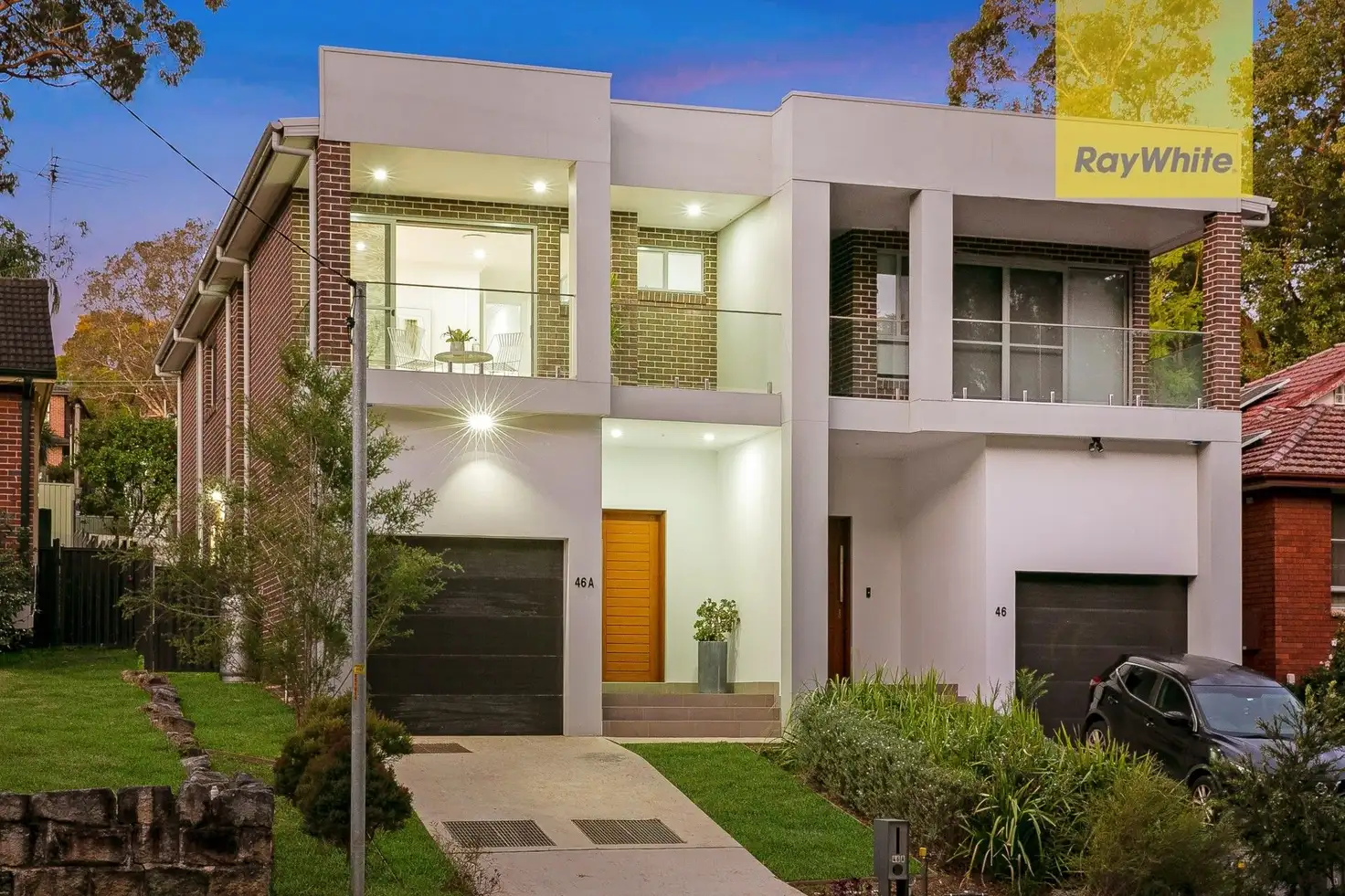 Main view of Homely semi-detached listing, 46A Alexander Street, Dundas Valley NSW 2117